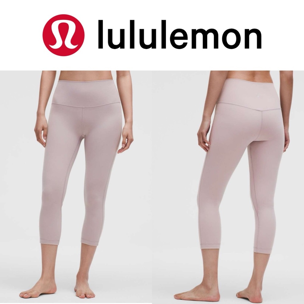 lululemon Align High-Rise Crop 21" Mauve Grey